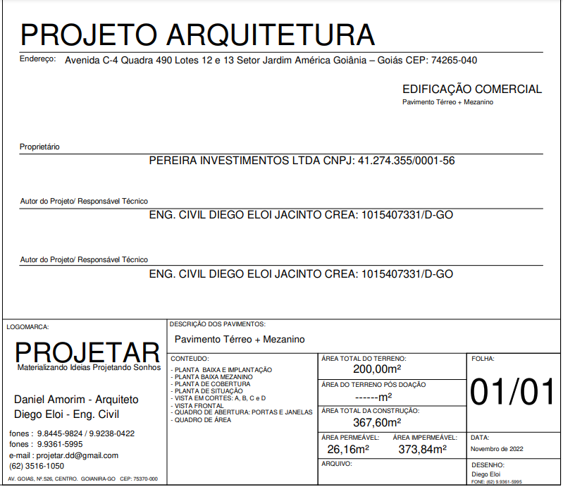 Sala comercial – Galpão, aluguel, avenida C-4 com T-7 por R$ xxxx